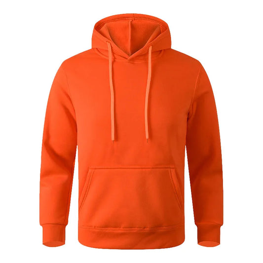 Unisex Fleece Hoodie – Minimalist Casual Sweatshirt for Everyday Wear