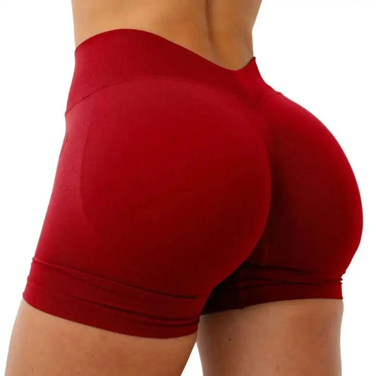 V-Waist High-Rise Gym Shorts – Butt Lifting & Sculpting Fit