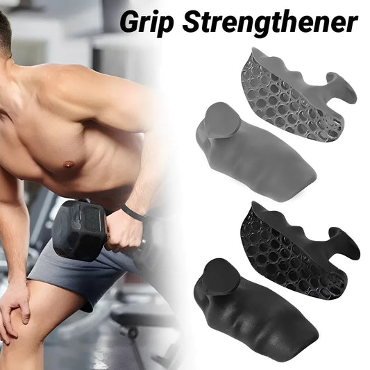 Weight Lifting Grips 2-Pack | Fingerless Workout Hand Protection for Gym Training
