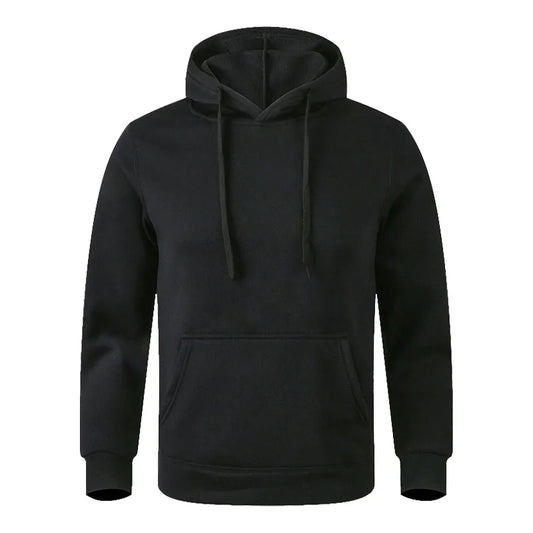 Unisex Fleece Hoodie – Minimalist Casual Sweatshirt for Everyday Wear